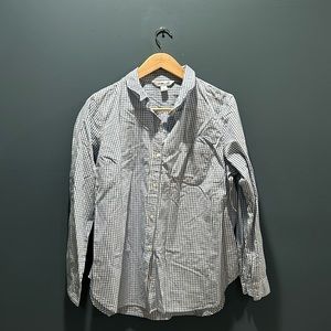 Old Navy - The Classic Shirt in Blue Checkered Pattern - Size XL -New with Tags